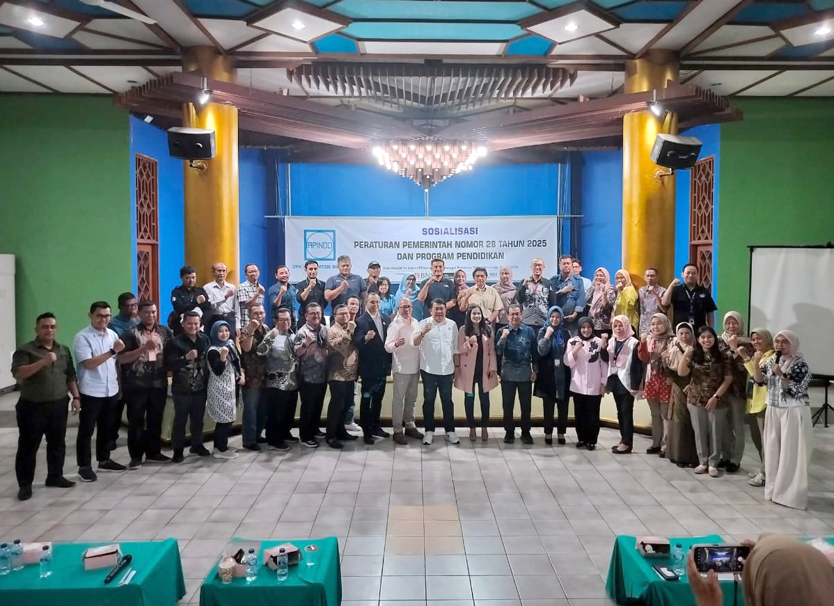 Sosialisasi PP No.28 Tahun 2025 dan Program Pendidikan dengan Institut STIAMI, USNI (Universitas Satya Negara Indonesia) dan ISTN (Institut Saint dan Teknologi Indonesia) Jakarta.  Auditorium Masjid As Salam - Indocement, 30 Juli 2025.